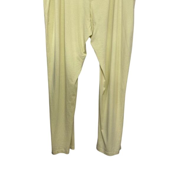 Open Edit Pull-On Pants Side Pocket Full Length Knit Yellow Women's 2X Plus NWOT - Picture 6 of 8